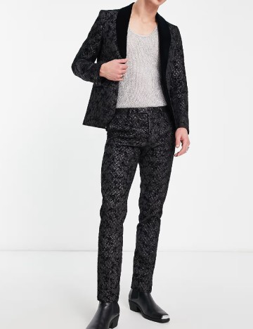 
						Sacou TWISTED TAILOR, negru