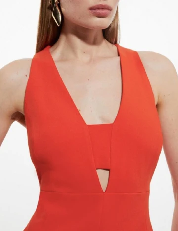 Rochie medie Karen Millen, portocaliu