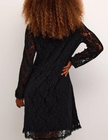 Rochie scurta Cream, negru