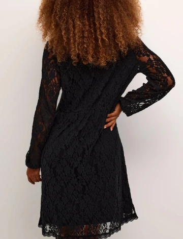 Rochie scurta Cream, negru