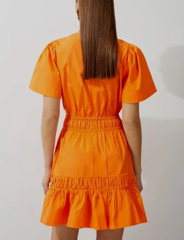 Rochie scurta Karen Millen, portocaliu