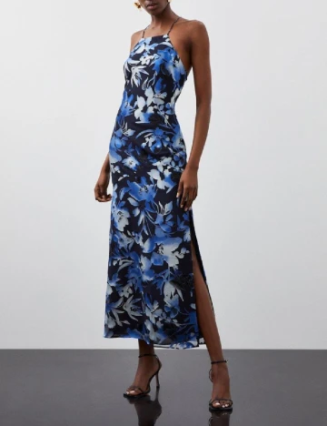 Rochie lunga Karen Millen, albastru