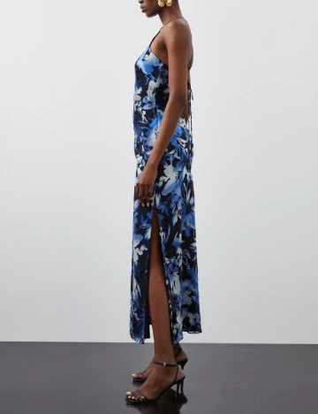 Rochie lunga Karen Millen, albastru