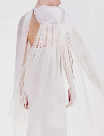 Rochie lunga Karen Millen, alb