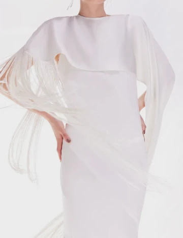 Rochie lunga Karen Millen, alb