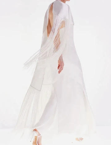 Rochie lunga Karen Millen, alb