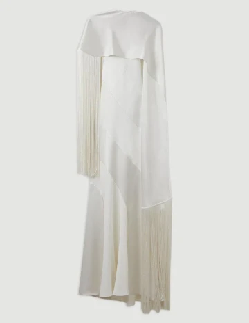 Rochie lunga Karen Millen, alb