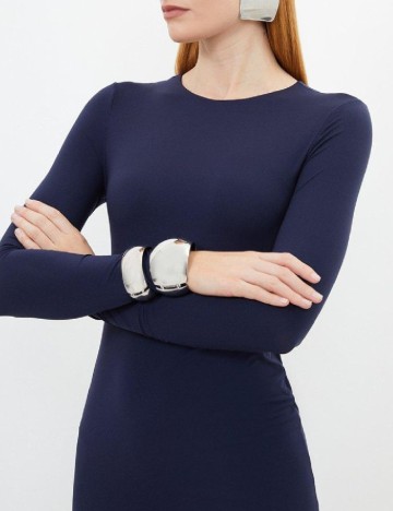 Rochie lunga Karen Millen, bleumarin