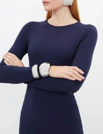 Rochie lunga Karen Millen, bleumarin