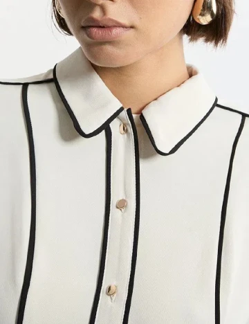 Rochie lunga Karen Millen, alb