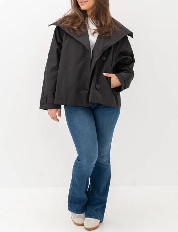 
						Jacheta InWear, negru