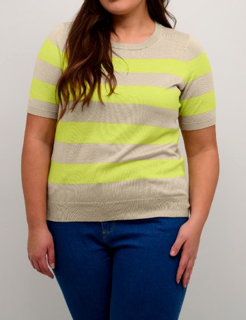 
						Bluza Kaffe Curve, mix culori