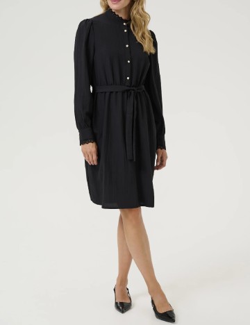 
						Rochie scurta Cream, negru