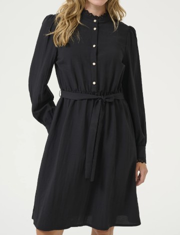 Rochie scurta Cream, negru