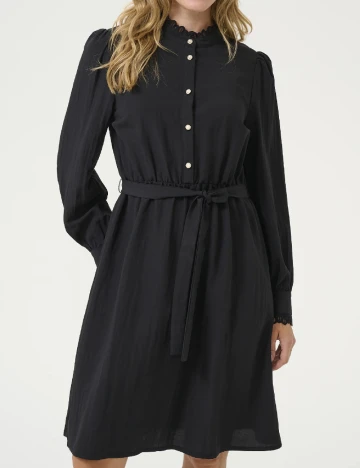 Rochie scurta Cream, negru