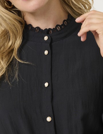 Rochie scurta Cream, negru