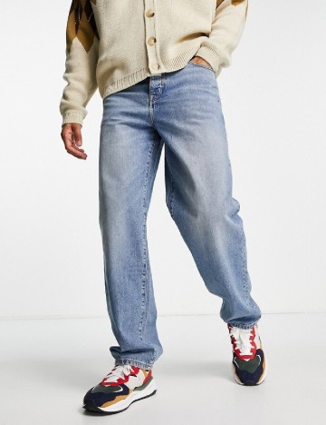 
						Blugi ASOS, albastru