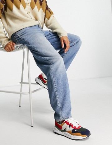 Blugi ASOS, albastru