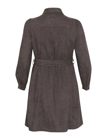 Rochie scurta Kaffe Curve, gri