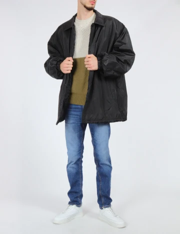 Geaca Oversize ASOS, negru