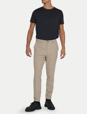 Pantaloni Matinique, crem