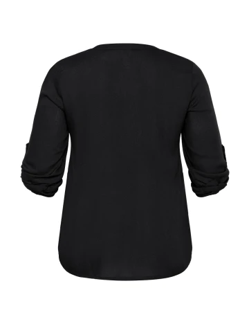 Bluza Kaffe Curve, negru