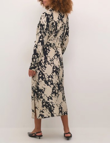 Rochie medie Kaffe, bej