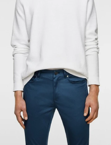 Pantaloni Zara, albastru