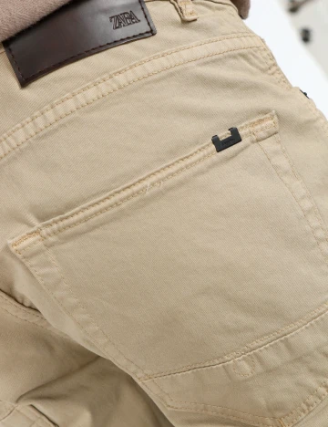 Pantaloni Zara, bej