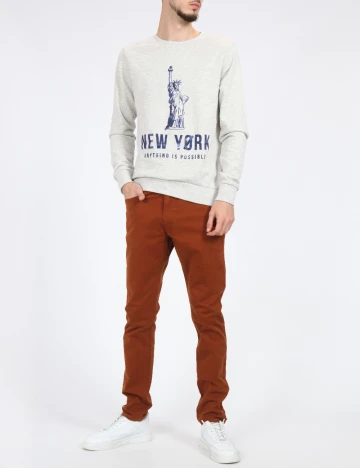 Pantaloni Zara, caramiziu