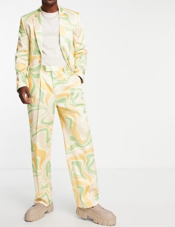 
						Sacou ASOS, mix culori