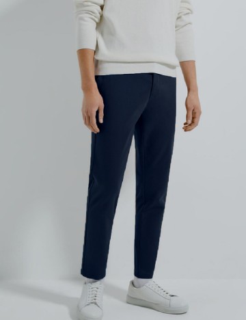 Pantaloni Zara, bleumarin