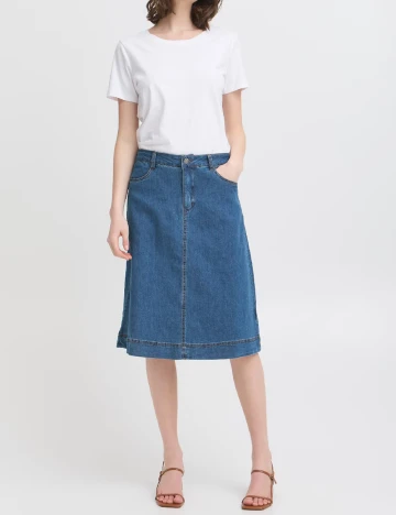 Fusta Fransa, albastru