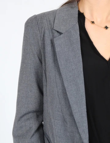 Sacou Bershka, gri inchis