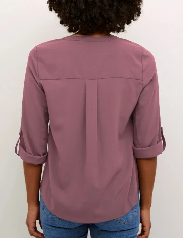 Bluza Kaffe, roz pudra