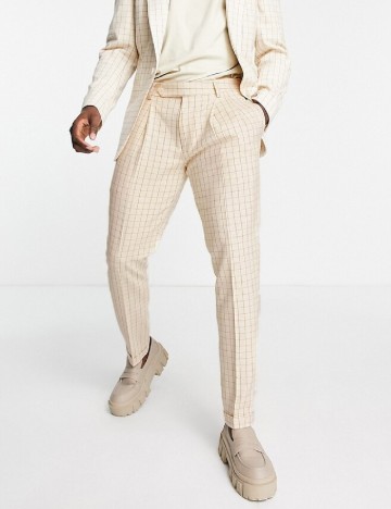 
						Pantaloni ASOS, crem