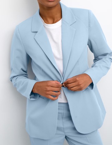 Sacou Kaffe, albastru