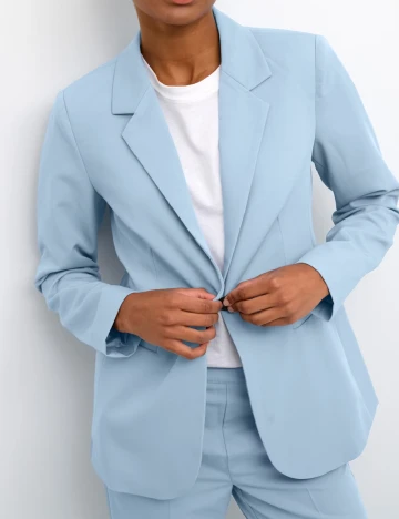 Sacou Kaffe, albastru