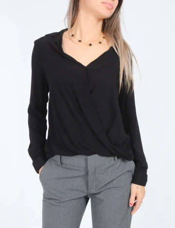 Bluza Bershka, negru