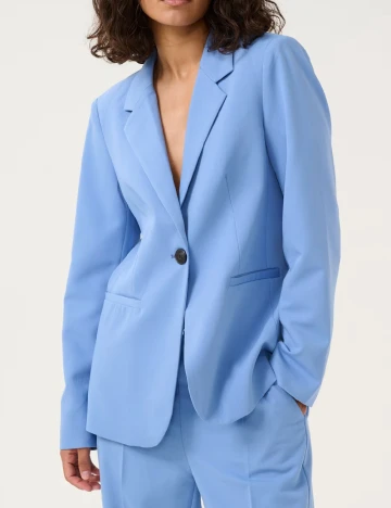 Sacou Kaffe, albastru