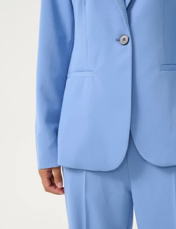 Sacou Kaffe, albastru