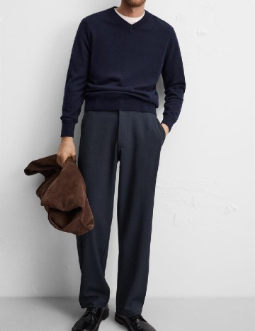 
						Pantaloni Zara, albastru