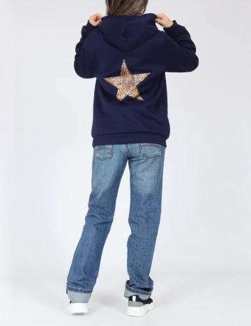 Hanorac Shein Kids, bleumarin