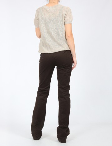 Pantaloni Zara, maro