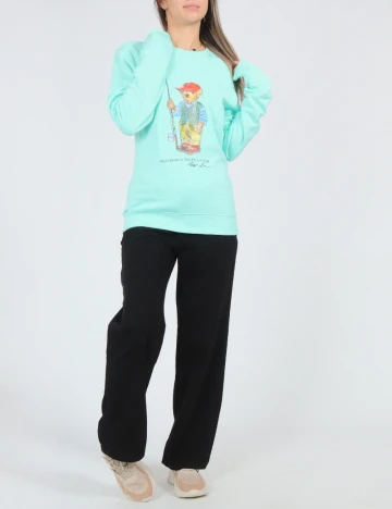 Bluza Polo Ralph Lauren, turcoaz