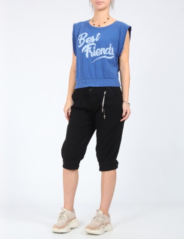 Pantaloni scurti Zara, negru