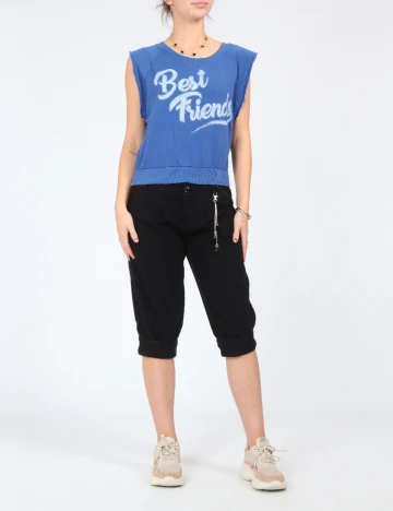 Pantaloni scurti Zara, negru