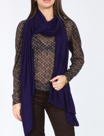 Esarfa Zara, bleumarin