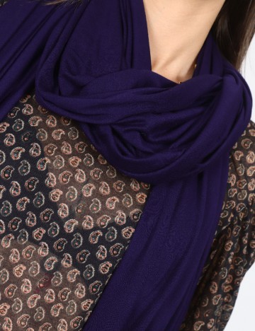 Esarfa Zara, bleumarin