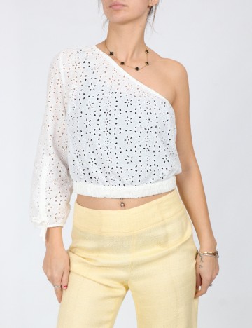 
						Top Bershka, alb